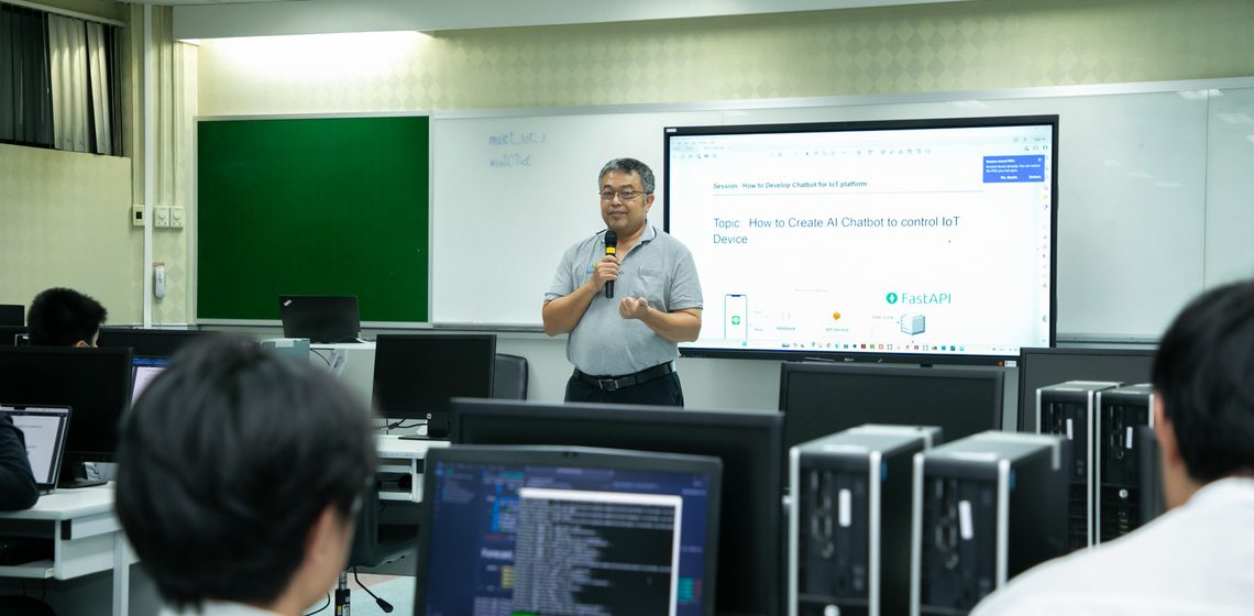 คณะ ICT ม.มหิดล (ICT Mahidol) จัดบรรยายพิเศษในหัวข้อ “Line Chat and Dialogflow”