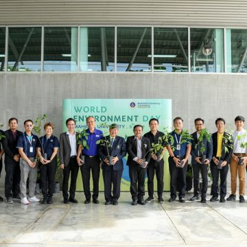 คณะ ICT ม.มหิดล (ICT Mahidol) เข้าร่วมกิจกรรมปลูกต้นไม้ เนื่องในวันสิ่งแวดล้อมโลก ประจำปี 2567