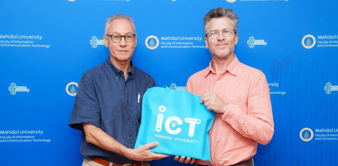 คณะ ICT ม.มหิดล (ICT Mahidol) ให้การต้อนรับอาคันตุกะจาก VinUniversity สาธารณรัฐสังคมนิยมเวียดนาม ในโอกาสเข้าเยี่ยมเยียนห้องปฏิบัติการวิจัย พร้อมประชุมหารือความร่วมมือด้านวิชาการและด้านวิจัยระหว่างมหาวิทยาลัย