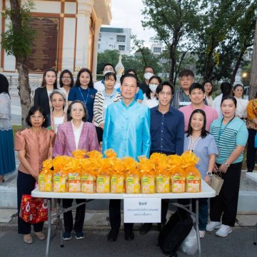 คณะ ICT ม.มหิดล (ICT Mahidol) เข้าร่วมพิธีทำบุญตักบาตร เนื่องในศุภมงคลสมัยขึ้นปีใหม่ ปีพุทธศักราช 2568 ของมหาวิทยาลัยมหิดล