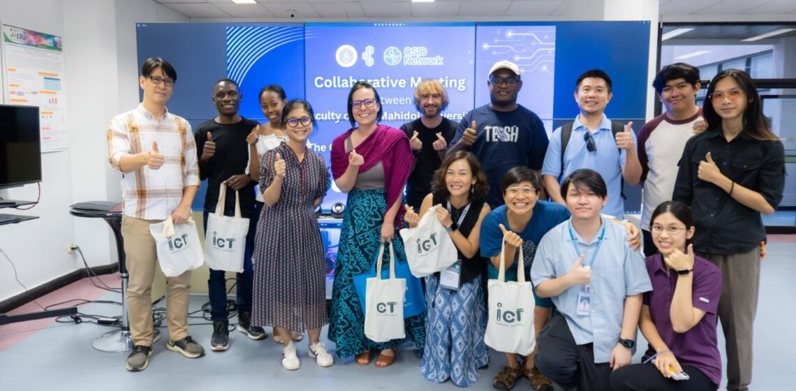 คณะ ICT ม.มหิดล (ICT Mahidol) ให้การต้อนรับอาคันตุกะจาก The Climate Sensitive Infectious Disease (CSID) Network ในโอกาสเข้าเยี่ยมเยียนคณะฯ และประชุมหารือความร่วมมือด้านวิจัย