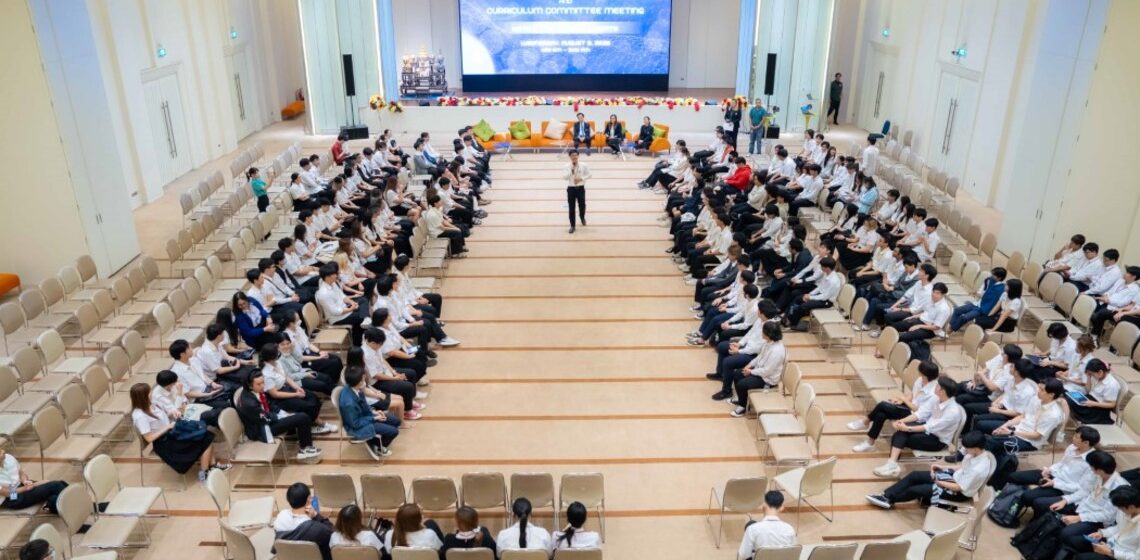 06-08-2025_ ICT-DST-Meeting_CV คณะ ICT ม.มหิดล (ICT Mahidol) จัดกิจกรรมกิจกรรมผู้บริหาร ประธานหลักสูตร พบนักศึกษาชั้นปีที่ 2 – ชั้นปีที่ 4 ปีการศึกษา 2568