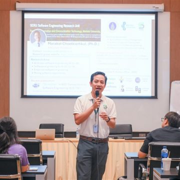 อาจารย์คณะ ICT ม.มหิดล (ICT Mahidol) ได้รับเชิญเป็นวิทยากรบรรยายในหัวข้อ “AI & Automation – Transforming Business and Society”