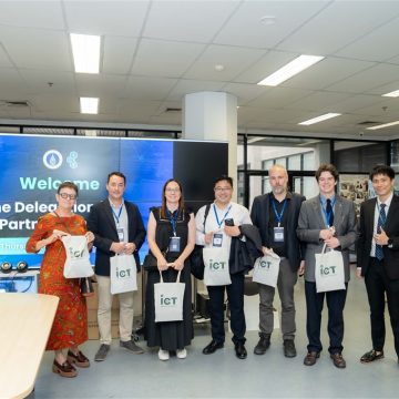 คณะ ICT ม.มหิดล (ICT Mahidol) ให้การต้อนรับอาคันตุกะจากมหาวิทยาลัยคู่ความร่วมมือของมหาวิทยาลัยมหิดล ในโอกาสเข้าเยี่ยมชม MIRU LAB