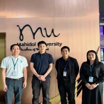 คณะ ICT ม.มหิดล (ICT Mahidol) ให้การต้อนรับอาคันตุกะจาก Nara Institute of Science and Technology (NAIST) ประเทศญี่ปุ่น ในโอกาสเข้าเยี่ยมเยียนและสัมภาษณ์นักศึกษาเข้าร่วมโครงการฝึกประสบการณ์วิชาชีพด้าน ICT