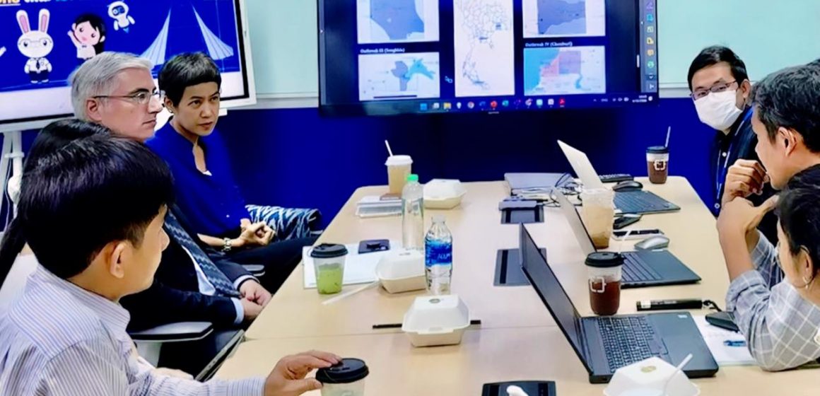 04.10.2023_Mvitlab-welcome-delegate_CV ICT Mahidol welcomed delegates from the Department of Livestock Development (DLD), the U.S. Centers for Disease Control and Prevention (CDC), Health Security Partners (HSP), and the Faculty of Veterinary Science, Mahidol University on the occasion of a research collaboration meeting