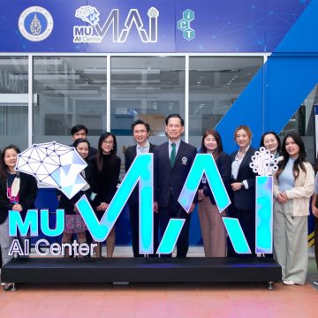 ICT Mahidol extended a warm welcome to the delegation from the Institute for Technology and Innovation Management (iNT), Mahidol University during their visit to the MU AI Center