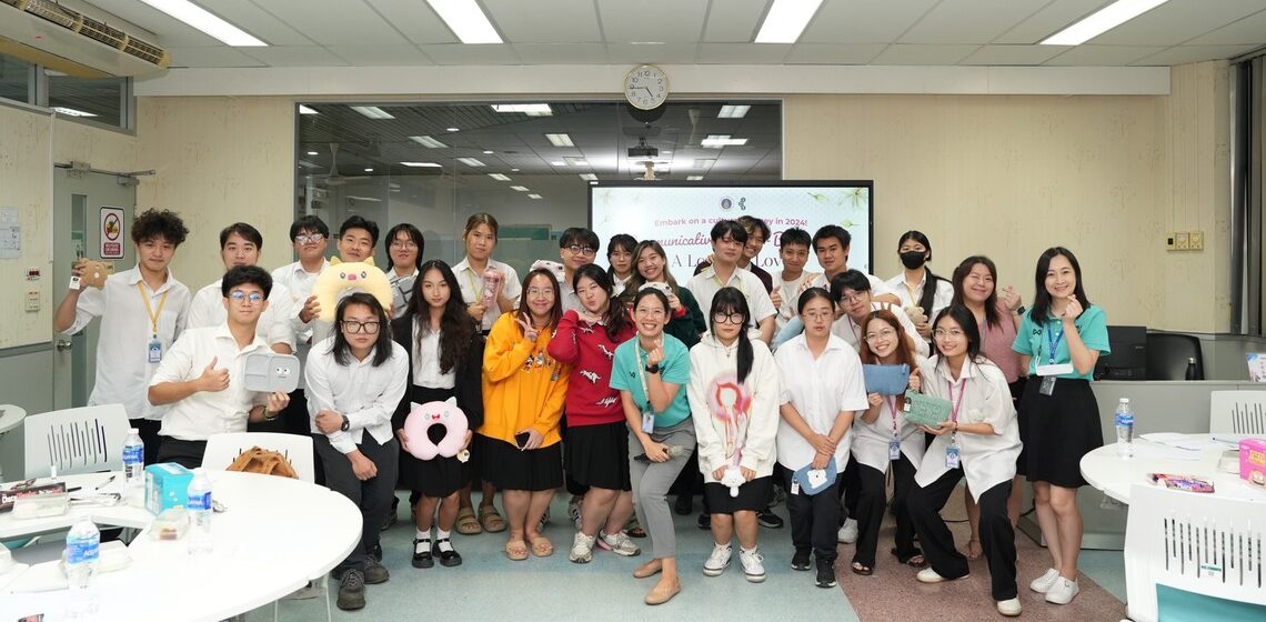 ICT Mahidol organized the event, “Communicative Thai for Beginners: A Lot Like Love,” for its international students