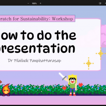 ICT Mahidol organized a workshop for “MUICT-AST Tech Competition: Scratch for Sustainability”