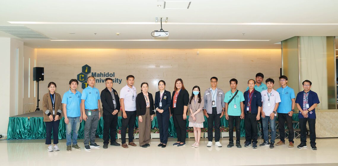 ICT Mahidol underwent the “Safety, Occupational Health, and Workplace Environment Assessment of Mahidol University, Year 2024”