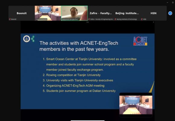 ICT Mahidol Dean as the Secretariat from the ASEAN side attended the “10th Anniversary of the Establishment of the ASEAN-China Network for Cooperation and Exchanges among Engineering and Technology Universities (ACNET-EngTech)”