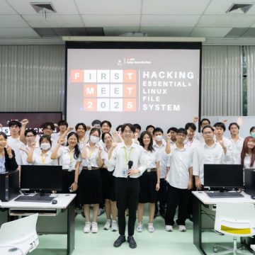 ICT Mahidol and MUEG Cybersecurity Clubs hosted a workshop on “Hacking Essential & Linux File System”