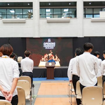 ICT Mahidol students held the opening ceremony for the “ICT x DST Sport Games 2025” event