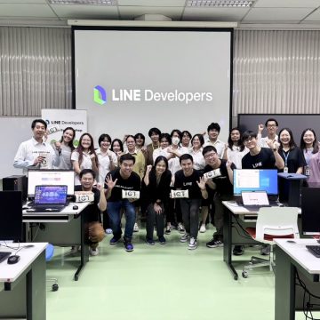 ICT Mahidol, in collaboration with LINE Company (Thailand) Ltd. Organized a Workshop on “Building Chatbot Using Dialogflow”