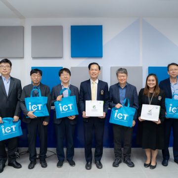 ICT Mahidol Welcomed the Delegation from the AI-COSS Project, Republic of Korea, for Academic Collaboration Discussion