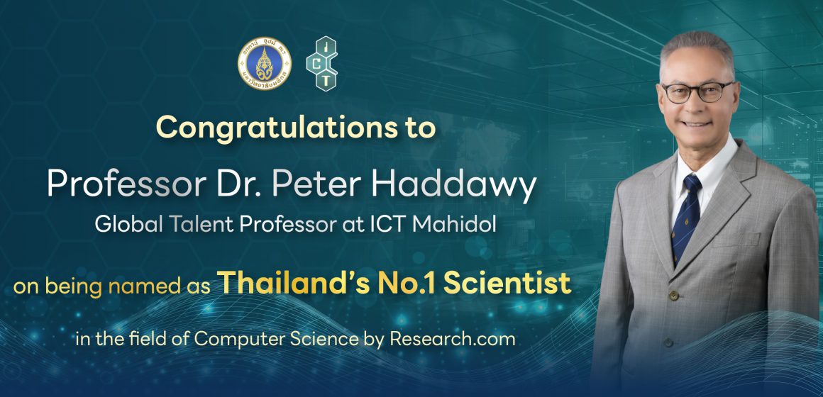 21.05.2025_Professor-Dr-Peter-Haddawy-No-1-Scientist-in-ComSci-EN-2025_CV ICT Mahidol Professor Ranked No. 1 Computer Science Scientist in Thailand by Research.com (2025)