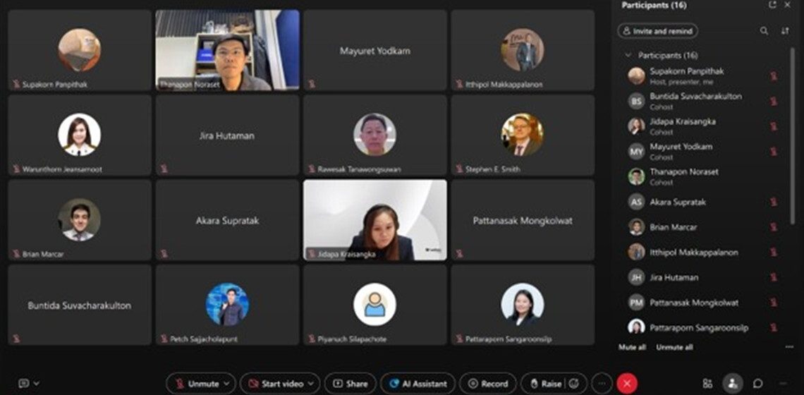 27.09.2025_Interview ICT Portfolio 2026_CV ICT Mahidol held an online admission interview for “ICT Portfolio Round: Academic Year 2026”