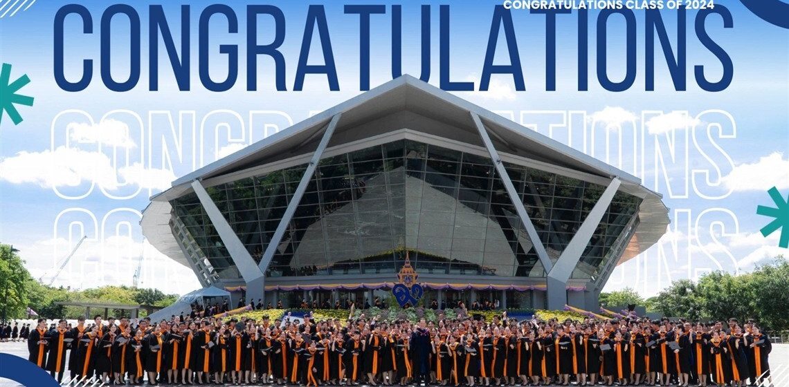 ICT Mahidol graduates attended Mahidol University’s Graduation Ceremony for the Academic Year 2024