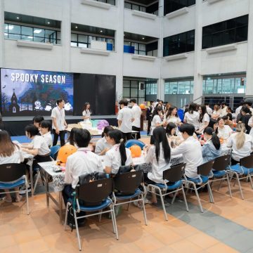 ICT Mahidol’s scholarship recipients organized the “ICTxDST Spooky Season 2025”
