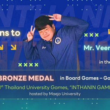 ICT Mahidol Student Won a Bronze Medal in the Board Games Competition (Go category) at the 51st Thailand University Games, “Inthanin Games 2026”
