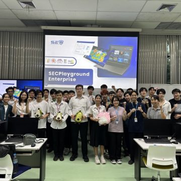 ICT Mahidol’s Cybersecurity Club, in Collaboration with SEC Playground Co., Ltd., Organized a Special Lecture Titled “Think Like a Hacker”