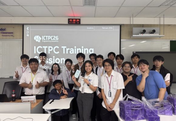 ICT Mahidol Dev Club Organized the “ICTPC Training Session”
