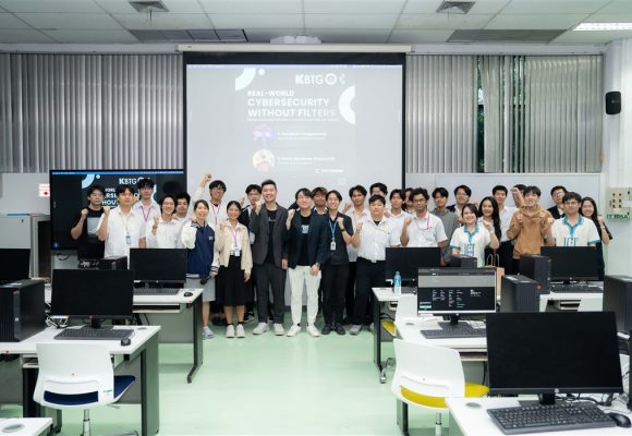 ICT Mahidol’s Cybersecurity Club organized a special lecture titled “Real-World Cybersecurity Without Filters”