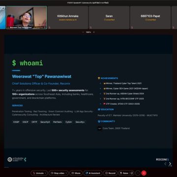 ICT Mahidol Hosted a Special Lecture on “Cyber Security”