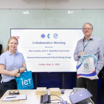 ICT Mahidol Welcomed Delegates from Korean International School
