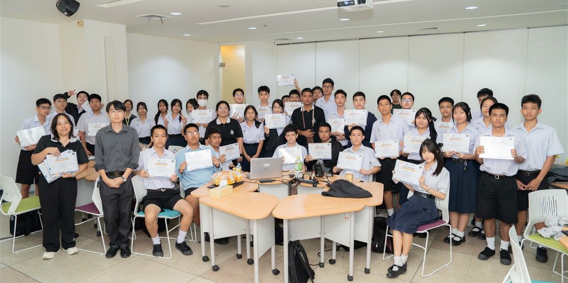 23-06-2026_Smart Kitchen Monitoring Workshop_CV ICT Mahidol Organized Training Program on “Smart Kitchen Monitoring: Applying IoT for Real-Time Detection of Gas, Water, and Heat” for Students from Satriwitthaya 2 School under the Royal Patronage of Her Royal Highness Princess Srinagarindra