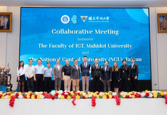 ICT Mahidol Welcomed Delegation from National Central University, Republic of China (Taiwan), for Academic Collaboration Discussion