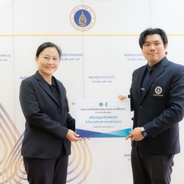 ICT Mahidol congratulated the College of Religious Studies on Gratitude Day and Its 29th Founding Anniversary