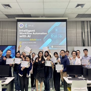 ICT Mahidol Organized Workshop on “Intelligent Workflow Automation with AI”