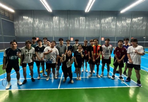 ICT Mahidol Badminton Club Held “Badminton Club Meetup”