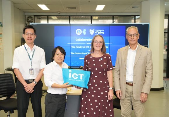 ICT Mahidol Welcomed a Delegation from the University of York, United Kingdom, to Discuss Academic Collaboration
