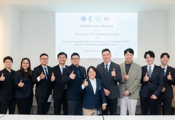 ICT Mahidol Welcomed Delegations from KAIST and KT Corporation, Republic of Korea, to Discuss Academic, Research, and AI Innovation Collaboration